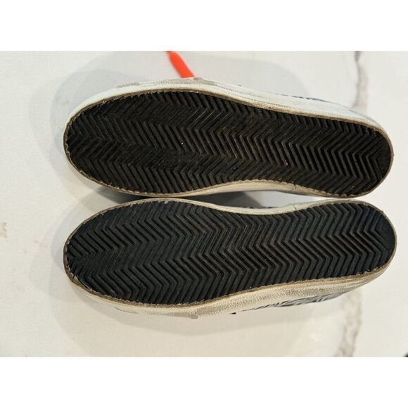 Golden Goose Superstar Zebra-Striped Sneakers Size 38 - Picture 7 of 9